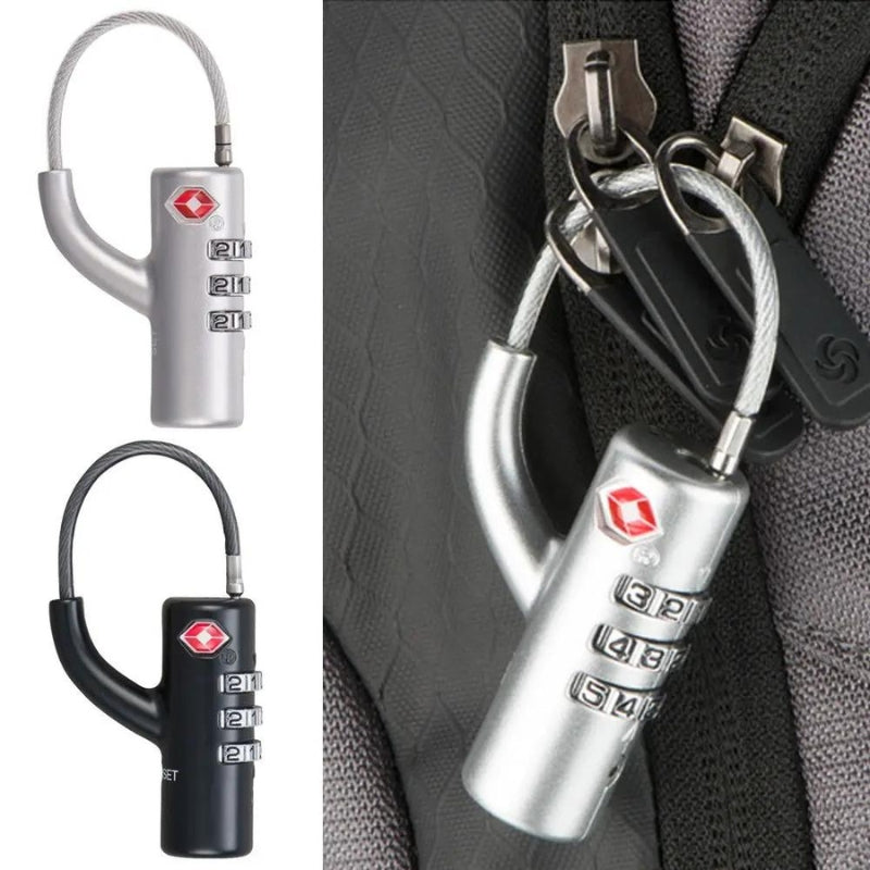 cadenas valise tsa - Gris - Noir