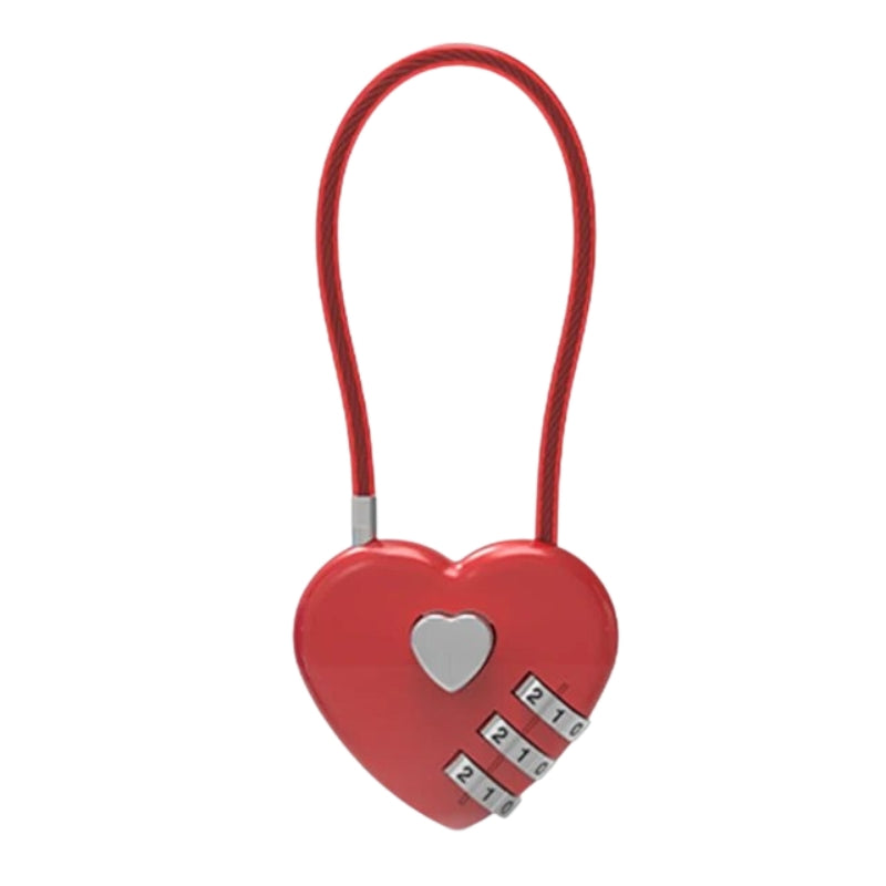 petit cadenas valise - Rouge