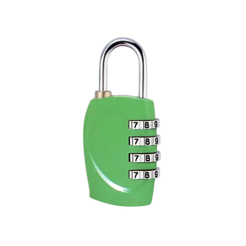 cadenas à code pour valise - Vert - Modèle 1