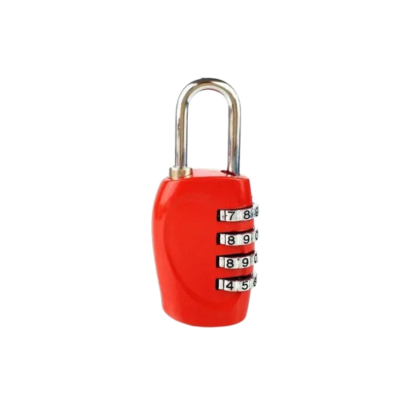 cadenas à code - Rouge - Modèle 1