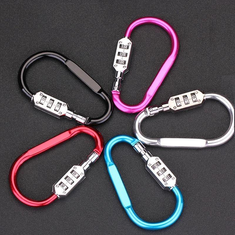 cadenas à code tsa - Gris - Rouge - Bleu - Noir - Rose