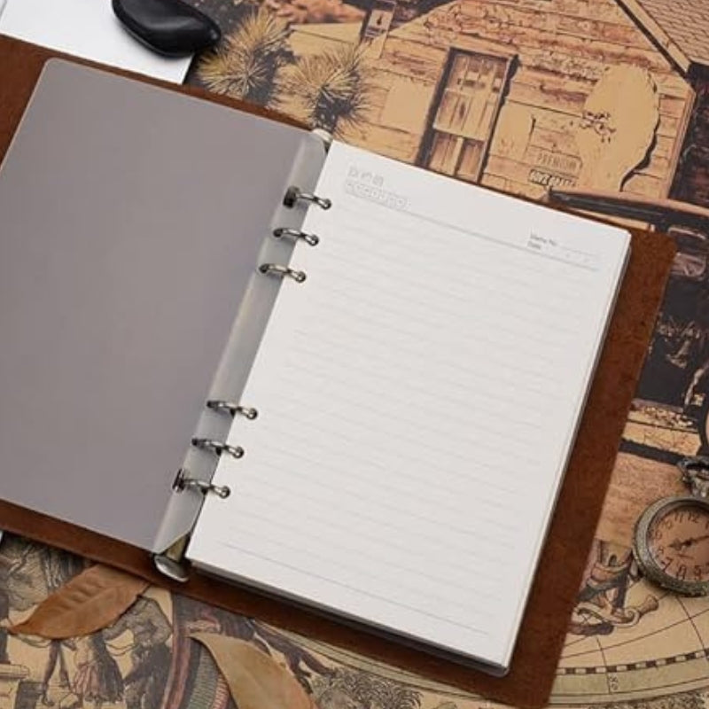 leather notes gift notebook - Brown - Dark Brown - Black - Green - Purple - Red