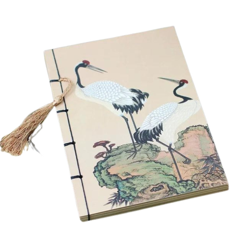japanese paper notebook - Bird Pattern - Model 7