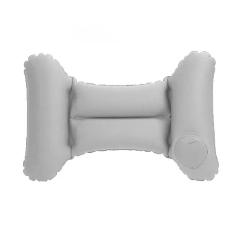 coussin pour voyage gonflable - Gris
