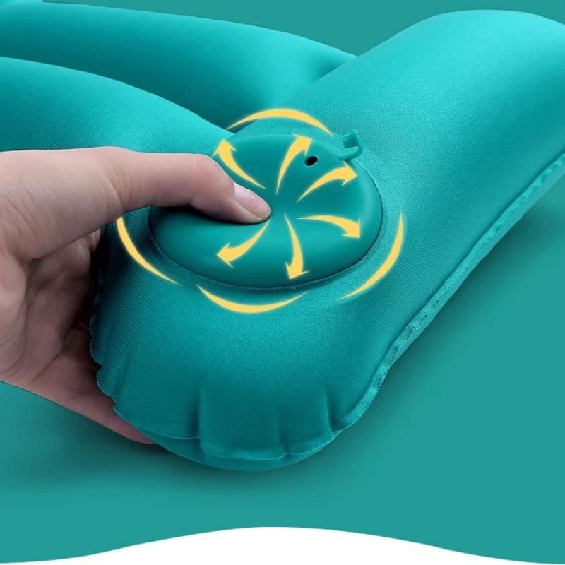 coussin cou voyage gonflable homme - Bleu - Bleu Marine - Bleu Clair - Bleu Ciel - Gris - Vert