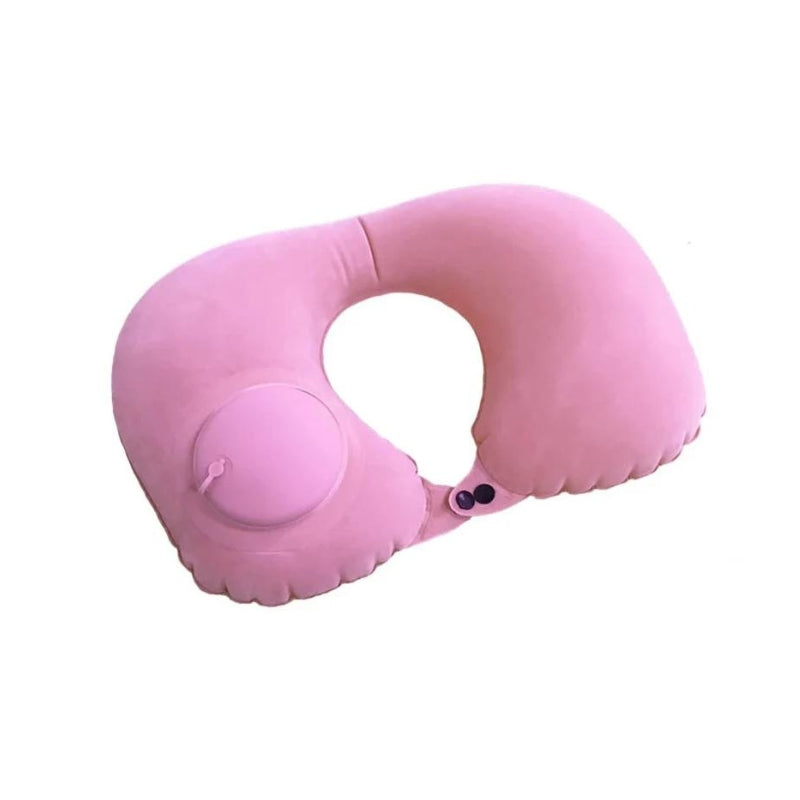 coussin gonflable cou - Rose