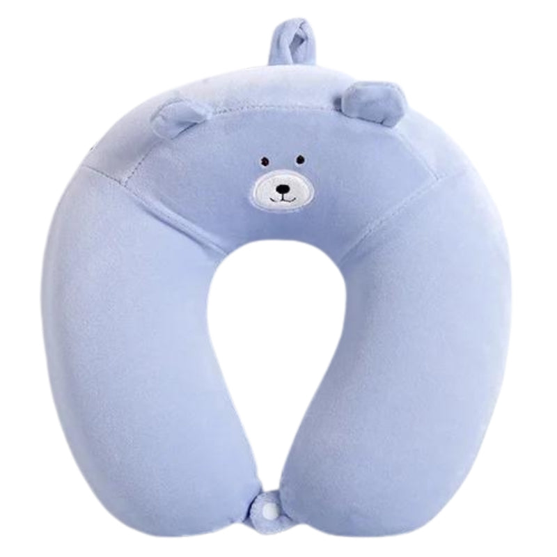 coussin cou voyage enfant - Bleu Ciel