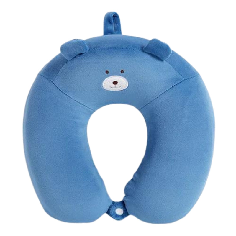 coussin voyage cou - Bleu