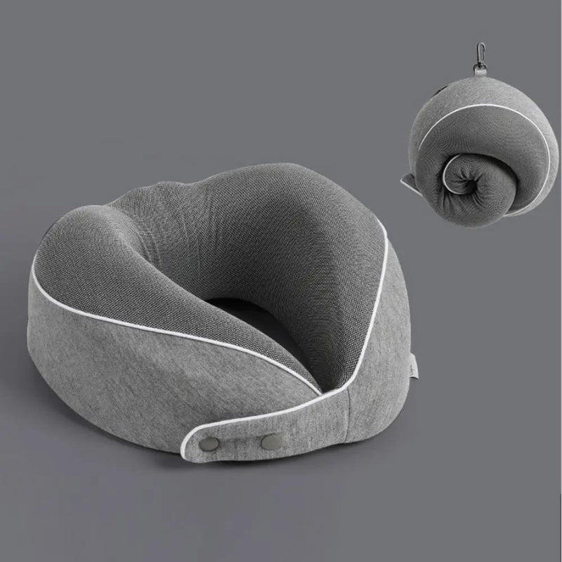 meilleur coussin voyage avion - Bleu - Gris - Rose