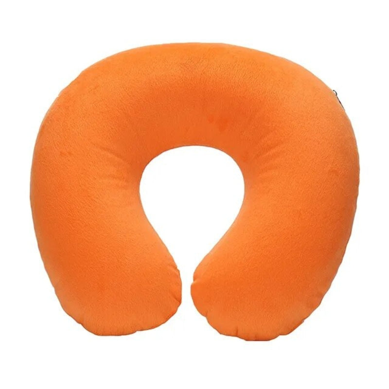 coussin gonflable de voyage - Orange