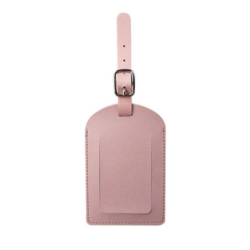 etiquette bagage cabine - Rose 1 Pièce