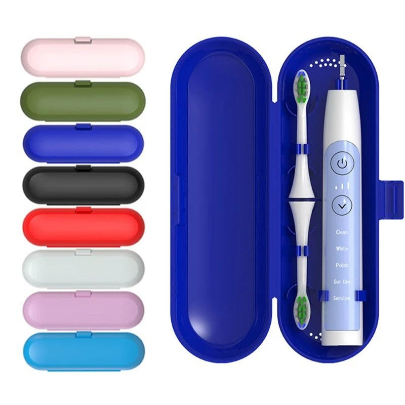 étui brosse à dent électrique - Rose Clair - Rose - Bleu - Bleu Ciel - Rouge - Blanc - Vert - Noir