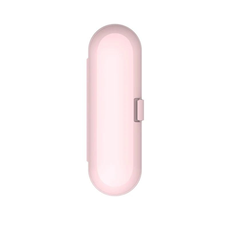 etui brosse à dent electrique - Rose Clair