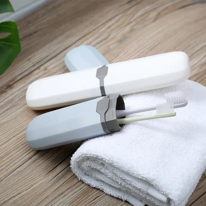 etui brosse a dent et dentifrice - Transparent - Blanc - Bleu - Noir