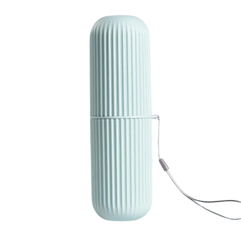 etui voyage brosse a dent - Vert