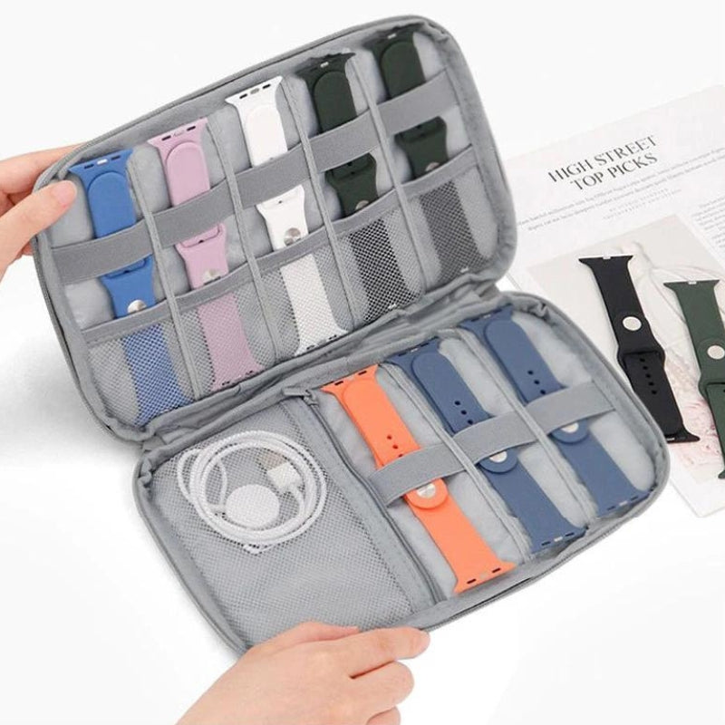 boitier de voyage pour montre - Gris - Bleu - Violet - Noir
