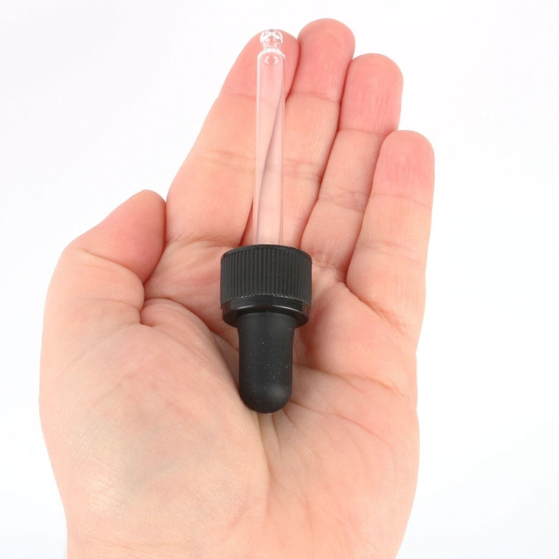 flacon avec pipette compte-gouttes - 5ml - 30ml - 100ml