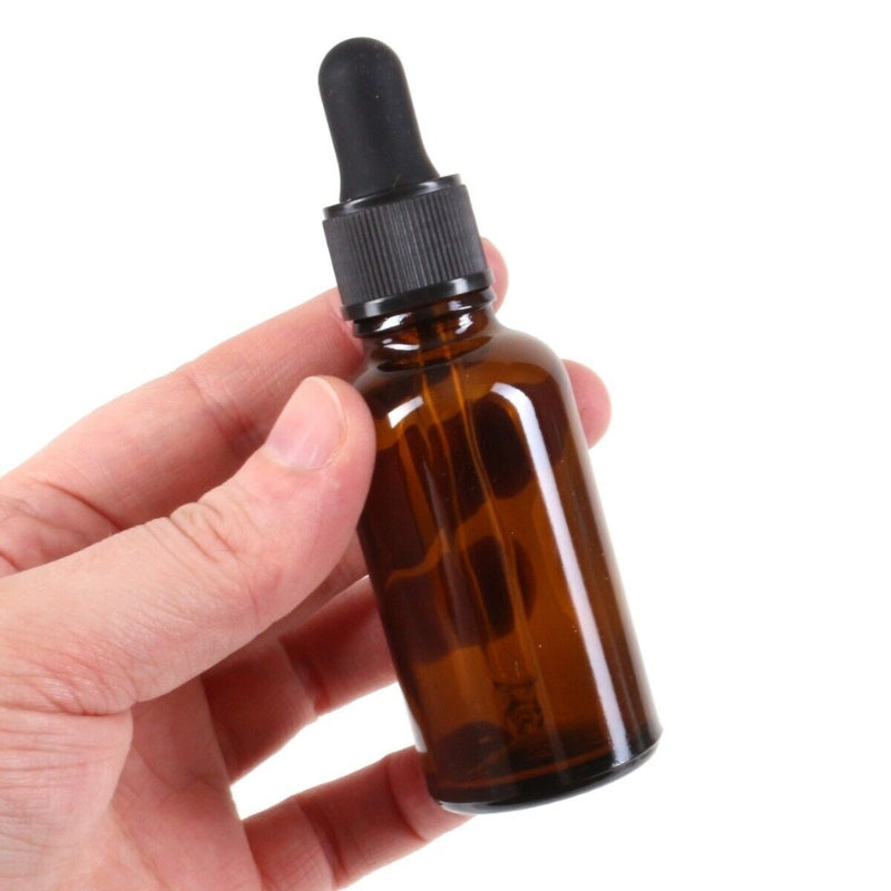 bouteille avec pipette en verre - 5ml - 30ml - 100ml