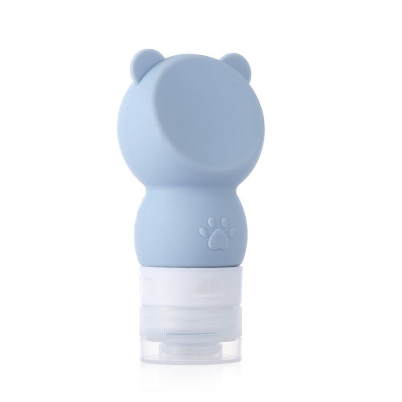 flacon pour voyage avion - Bleu