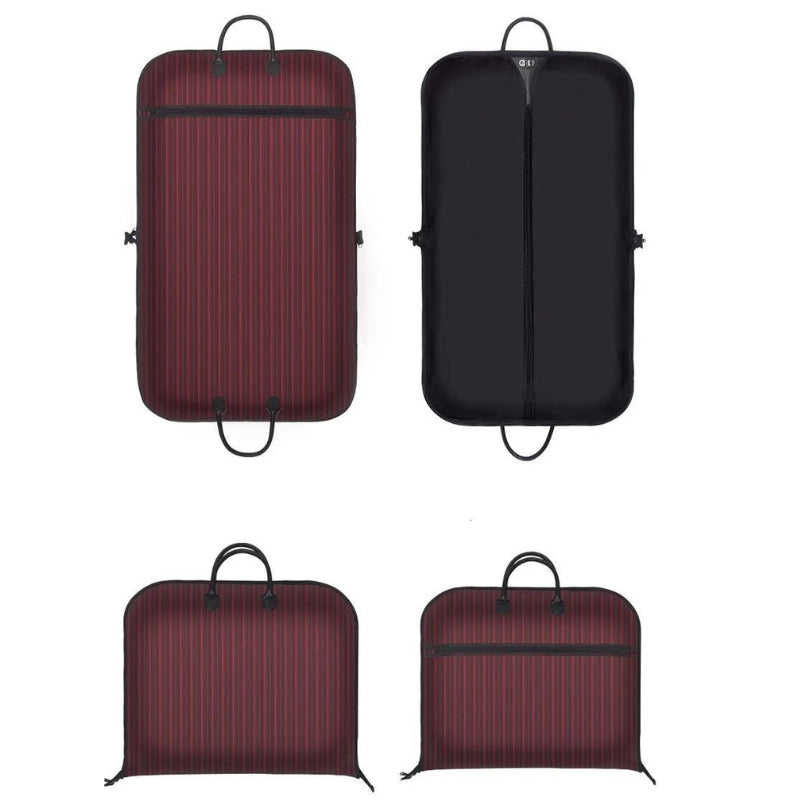 Housse de Costume Voyage Homme deux angles différents - Noir - Bleu - Rouge