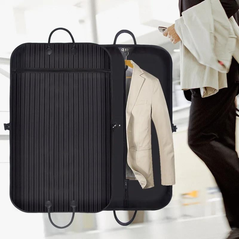 housse de voyage pour costume homme - Noir - Bleu - Rouge