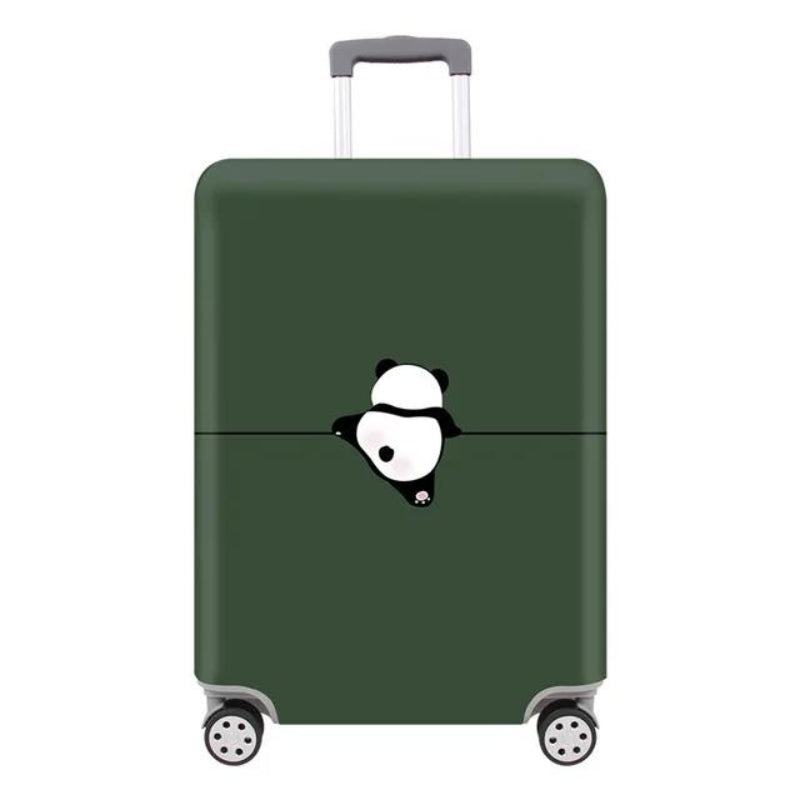 housse de protection pour valises - Vert Motif Panda