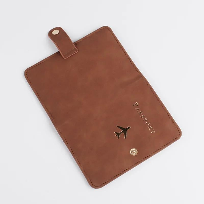 portefeuille de voyage - Marron