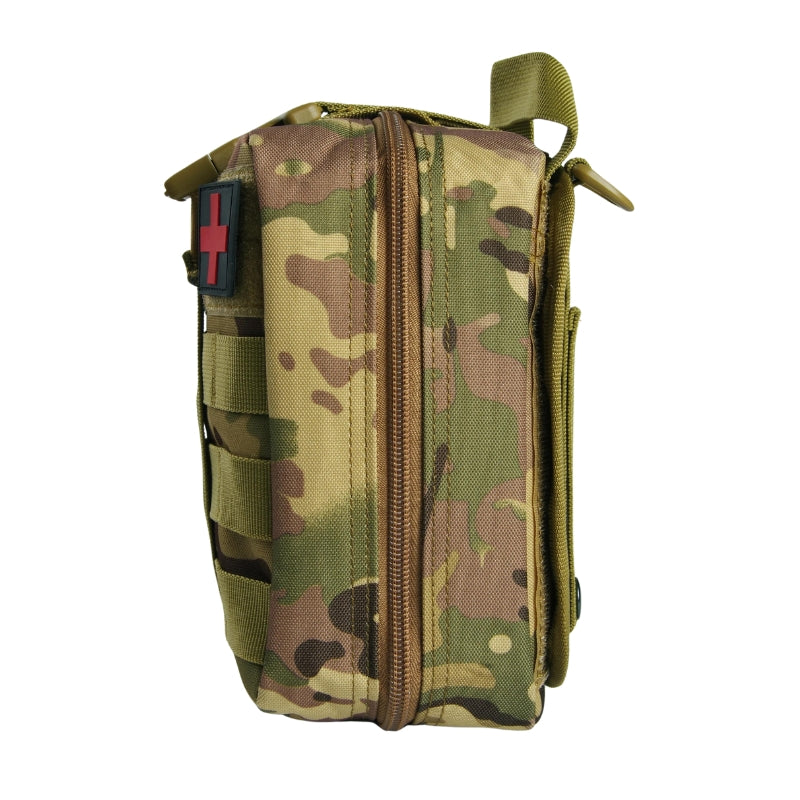 trousse pharmacie voyage - Vert Camouflage - Kaki - Orange - Vert - Noir - Rouge - Gris Camouflage
