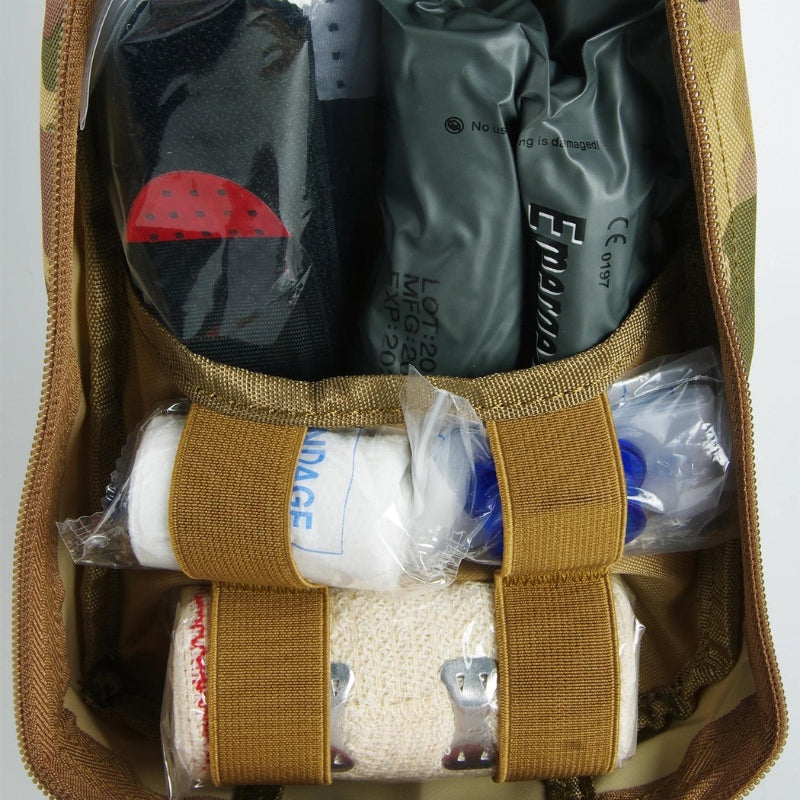 trousse de secours voyage avion - Vert Camouflage - Kaki - Orange - Vert - Noir - Rouge - Gris Camouflage