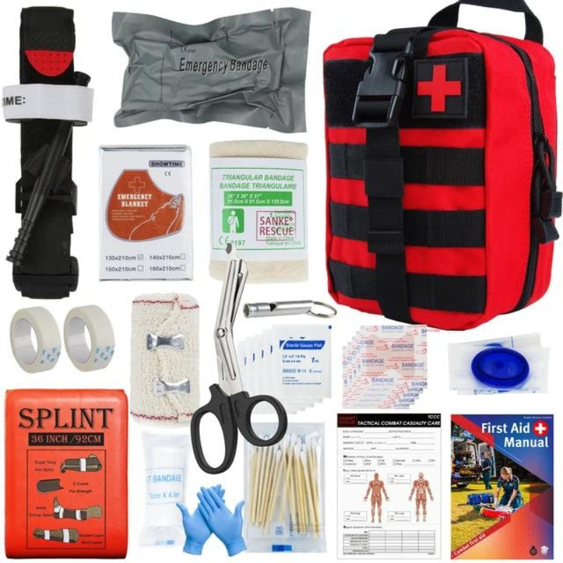 trousse de secours road trip - Rouge