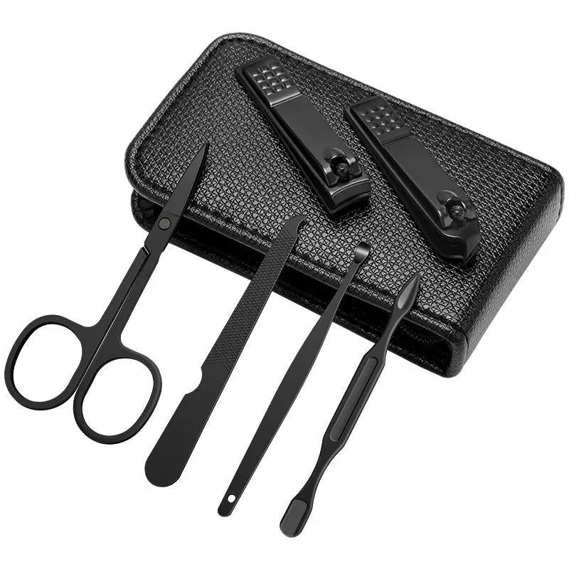 kit manucure voyage - Noir - Vert