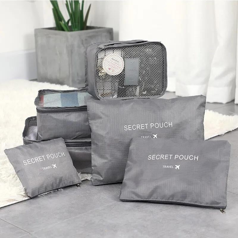 kit bagage cabine - Gris - Bleu Ciel - Bleu - Noir - Rose - Bordeaux