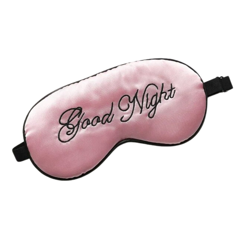 masque en soie - Rose