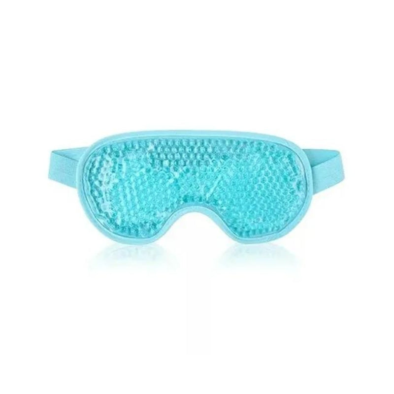 masque froid visage - Bleu Ciel