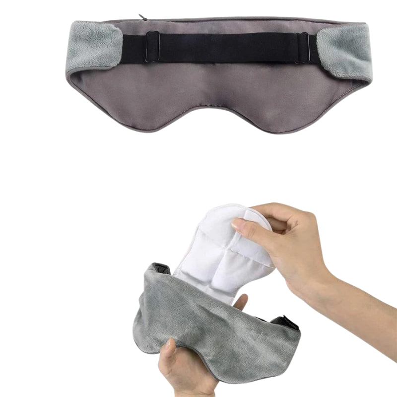 masque de nuit tout doux - Gris