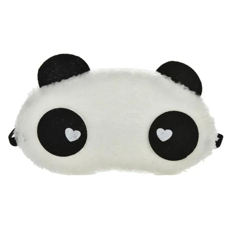 masque yeux nuit - Blanc à motifs Cœur Blanc