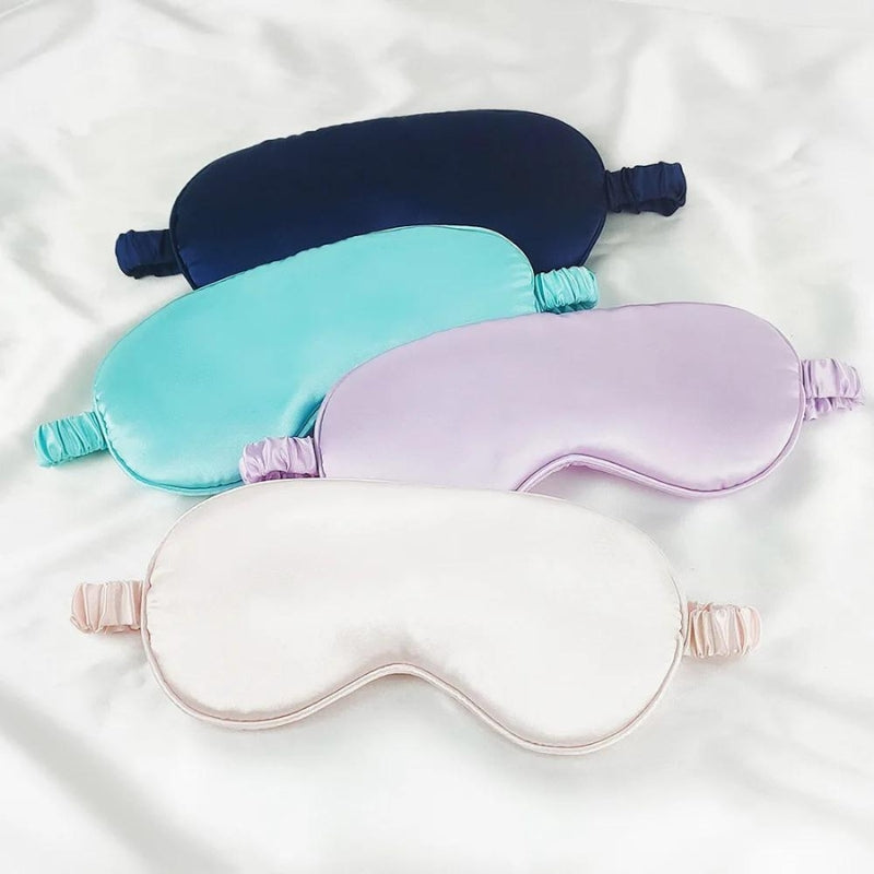 masque dormir avion - Bleu Ciel - Bleu - Vert - Noir - Violet - Rose