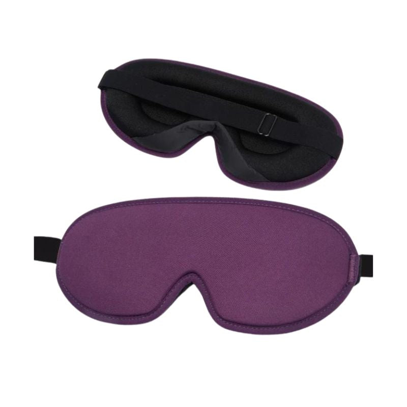 masque pour dormir dans l'avion - Violet
