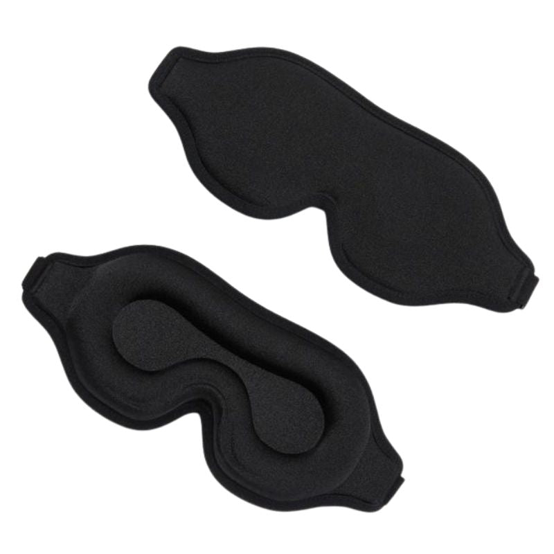masque pour dormir en avion - Noir 2