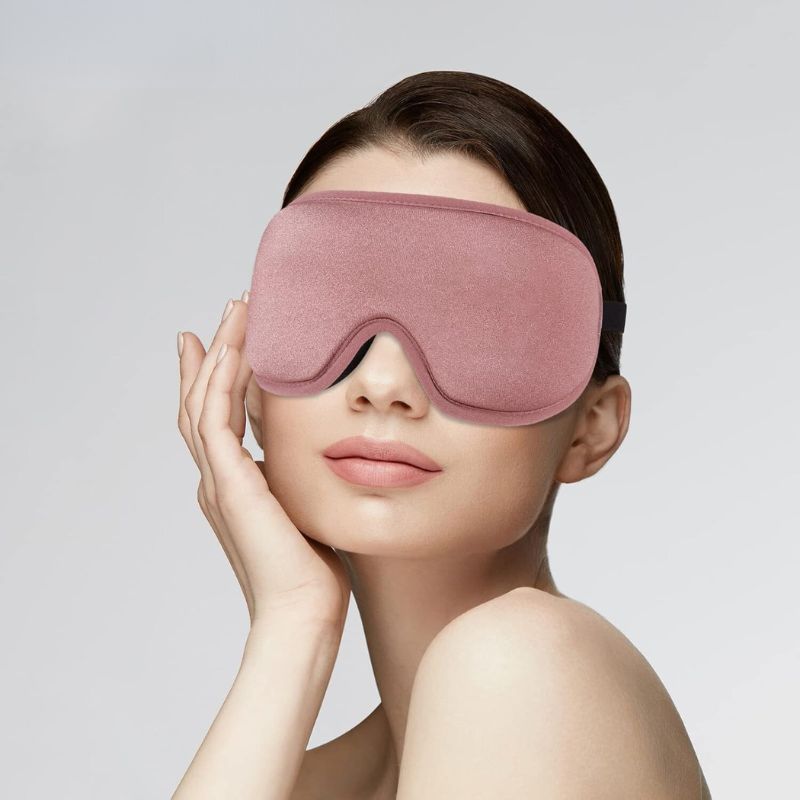 masque pour dormir avion - Noir 1 - Noir 2 - Gris - Rose - Violet