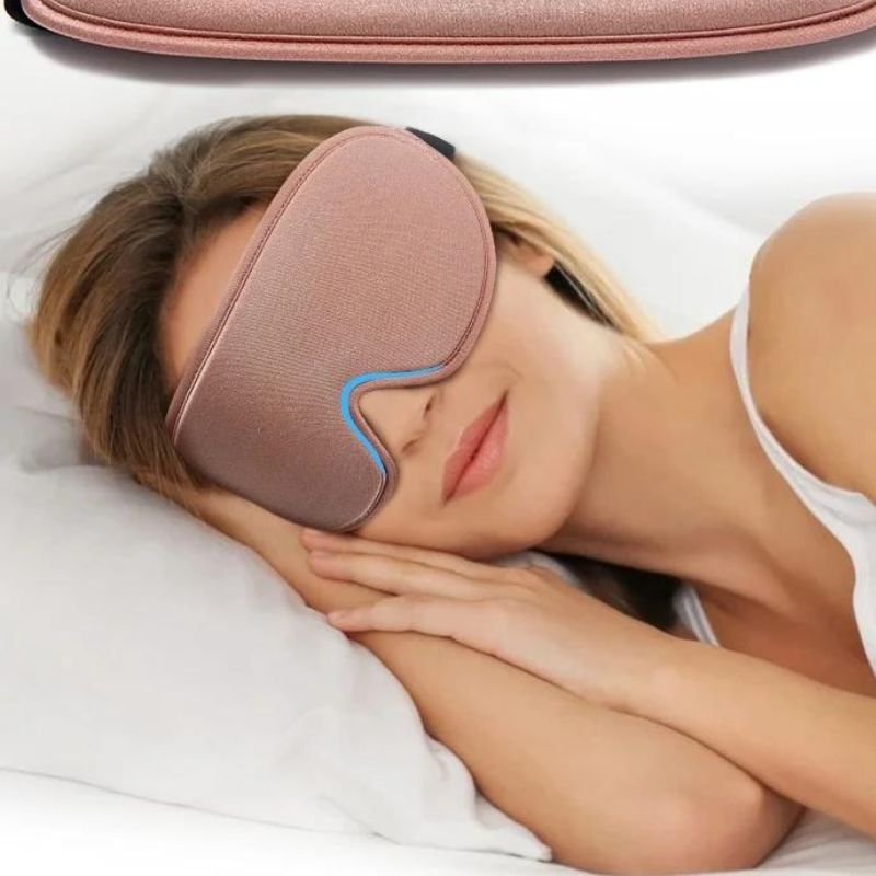 masque de sommeil avion - Noir 1 - Noir 2 - Gris - Rose - Violet