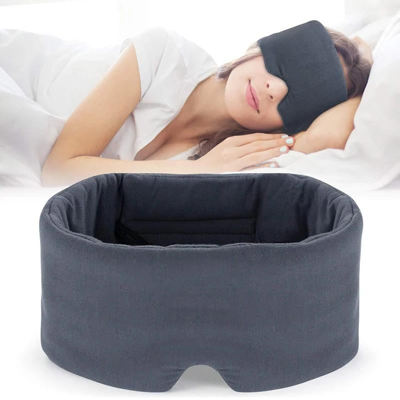 masque voyage - Noir - Gris