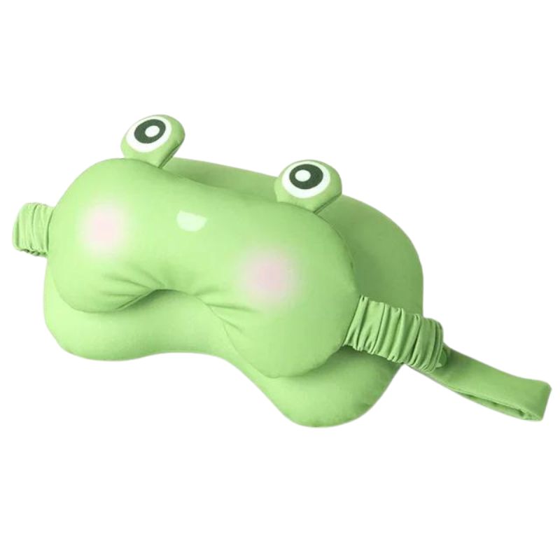 masque de voyage oreiller - Vert