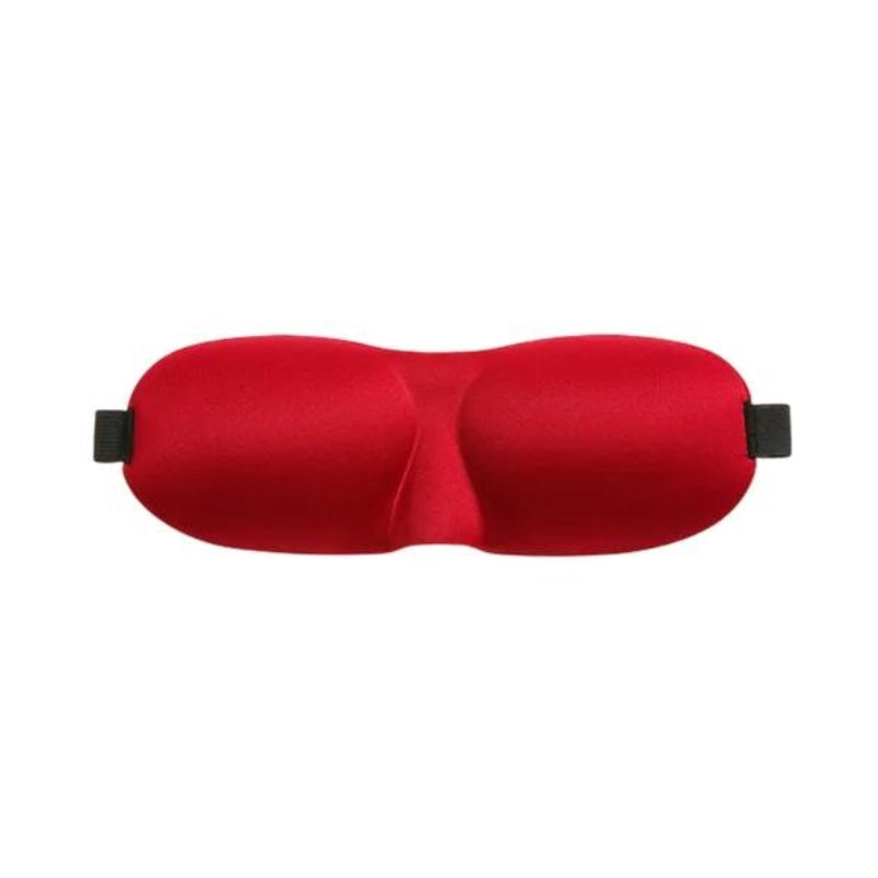 masque sommeil yeux ouverts - Rouge
