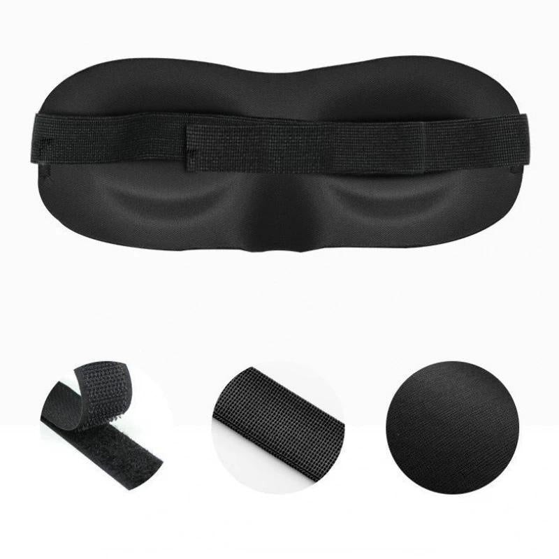 masque yeux pour dormir avion - Noir - Bleu - Violet - Rouge - Rose - Vert - Motif Léopard - Motif Etoile - Marron - Bleu Ciel - Bleu Marine - Gris