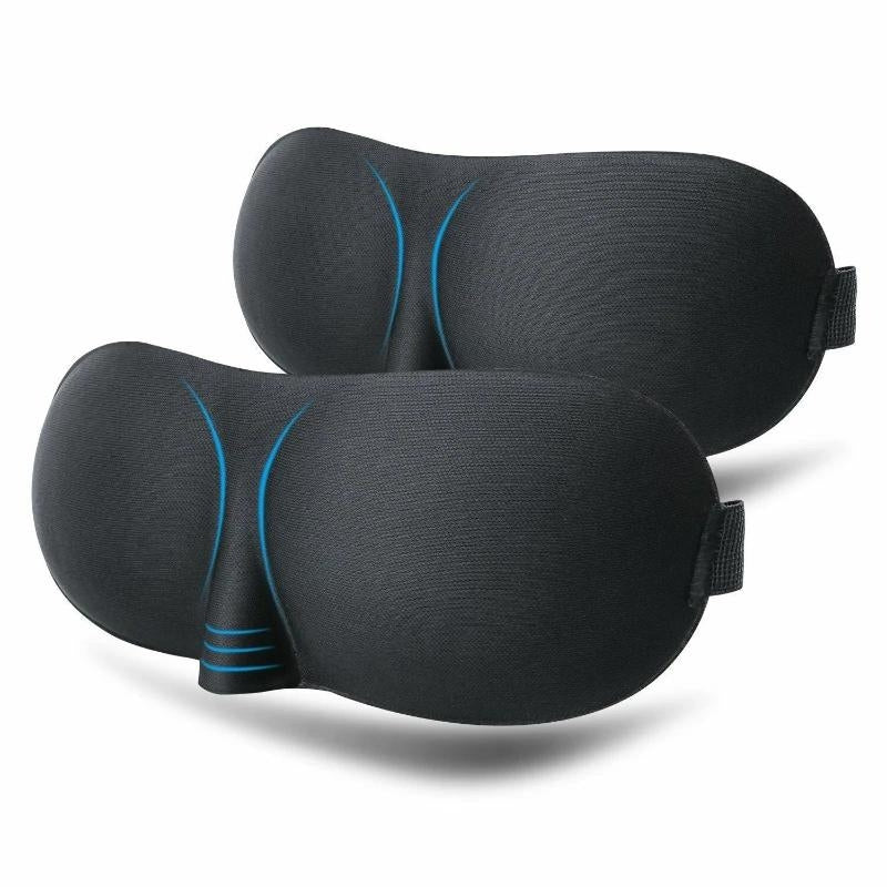 masque nuit yeux anti rides - Noir