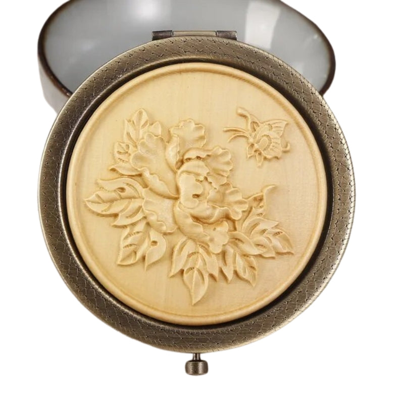 miroir original bois flotté - Beige - Modèle 3