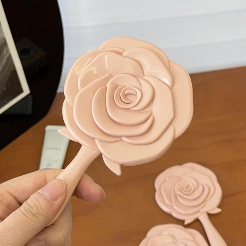 miroir de poche de luxe - Noir - Blanc - Rose