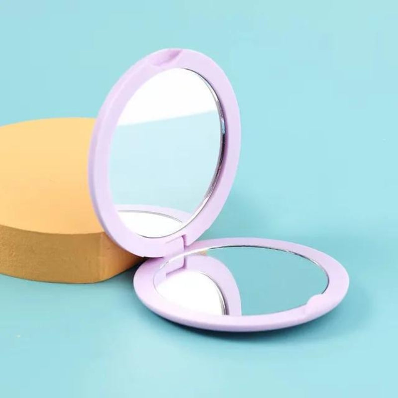 miroir de poche avion - Violet - Pliante