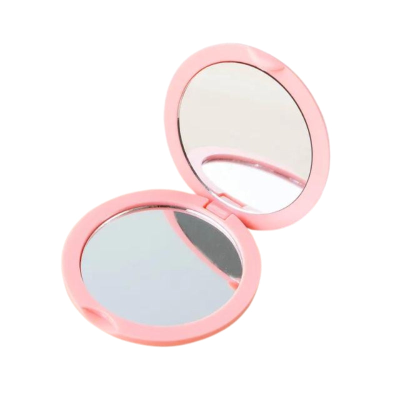 miroir de poche dans l'avion - Rose - Pliante